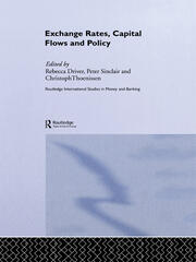 Exchange Rates, Capital Flows and Policy book cover