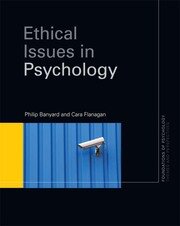 Ethical Issues in Psychology book cover