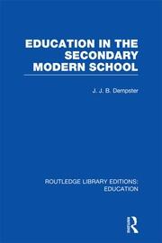 Education in the Secondary Modern School book cover