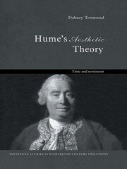 Hume's Aesthetic Theory: Taste and Sentiment book cover