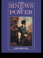 The Sinews of Power: War, Money and the English State 1688-1783 book cover