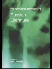 The Routledge Companion to Russian Literature book cover