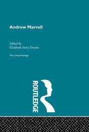 Andrew Marvell: The Critical Heritage book cover