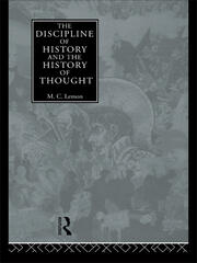 The Discipline of History and the History of Thought book cover