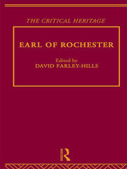 Earl of Rochester: The Critical Heritage book cover