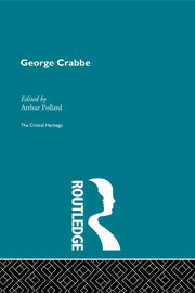 George Crabbe: The Critical Heritage book cover