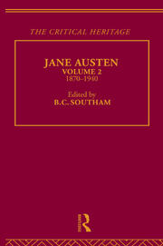 Jane Austen: The Critical Heritage Volume 2 1870-1940 book cover