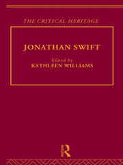 Jonathan Swift: The Critical Heritage book cover
