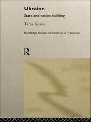 Ukraine: State and Nation Building book cover