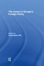 The Actors in Europe's Foreign Policy book cover