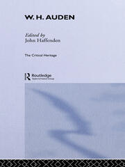 W.H. Auden book cover