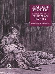 Cancelled Words: Rediscovering Thomas Hardy book cover
