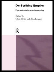 De-Scribing Empire: Post-Colonialism and Textuality book cover
