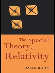The Special Theory of Relativity book cover
