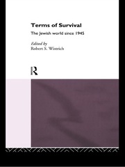 Terms of Survival: The Jewish World Since 1945 book cover