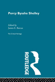 Percy Bysshe Shelley: The Critical Heritage book cover