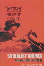 Socialist Women: Britain, 1880s to 1920s book cover