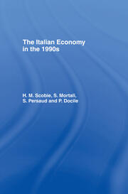 The Italian Economy in the 1990s book cover