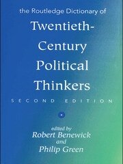 The Routledge Dictionary of Twentieth-Century Political Thinkers book cover