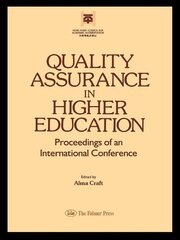 Quality Assurance In Higher Education book cover