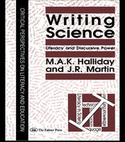Writing Science: Literacy And Discursive Power book cover