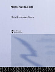 Nominalizations book cover