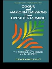 Odour and Ammonia Emissions from Livestock Farming book cover