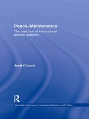 Peace Maintenance: The Evolution of International Political Economy book cover