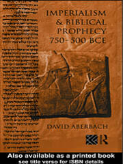 Imperialism and Biblical Prophecy: 750-500 BCE book cover