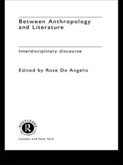 Between Anthropology and Literature book cover