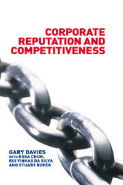 Corporate Reputation and Competitiveness book cover