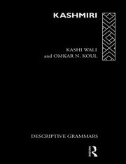 Kashmiri: A Cognitive-Descriptive Grammar book cover