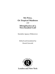 Mr Price, or Tropical Madness and Metaphysics of a Two- Headed Calf book cover