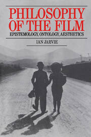 Philosophy of the Film: Epistemology, Ontology, Aesthetics book cover