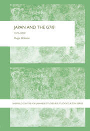Japan and the G7/8: 1975-2002 book cover