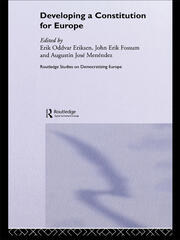 Developing a Constitution for Europe book cover