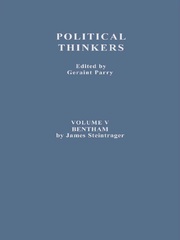 Bentham book cover