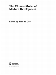 The Chinese Model of Modern Development book cover