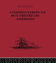 Commentaries of Ruy Freyre de Andrada book cover