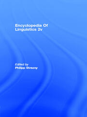 Encyclopedia of Linguistics book cover