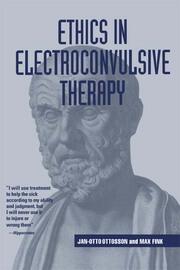 Ethics in Electroconvulsive Therapy book cover