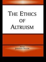 The Ethics of Altruism book cover