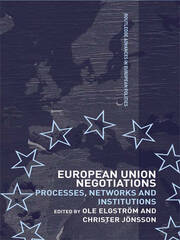 European Union Negotiations: Processes, Networks and Institutions book cover