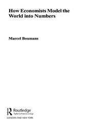How Economists Model the World into Numbers book cover