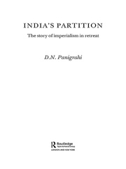 India's Partition: The Story of Imperialism in Retreat book cover