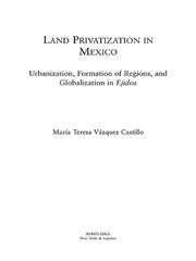 Land Privatization in Mexico: Urbanization, Formation of Regions and Globalization in Ejidos book cover