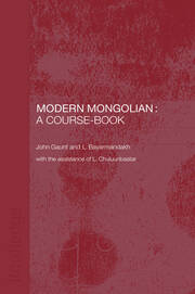 Modern Mongolian: A Course-Book book cover