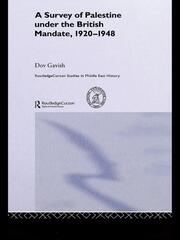 The Survey of Palestine Under the British Mandate, 1920-1948 book cover
