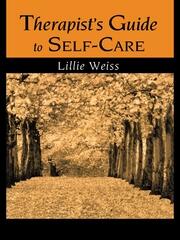 Therapist's Guide to Self-Care book cover