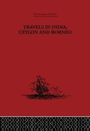 Travels in India, Ceylon and Borneo book cover
